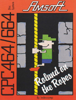 Roland On The Ropes box art for Amstrad CPC